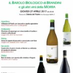 April 27 Degustation dinner featuring Il Barolo Biologico di Brandini e gli altri vini della Morra at Osteria del Teatro!!!